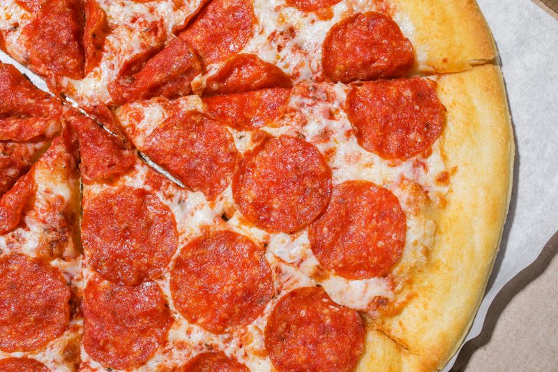 Pepperoni Pizza at Round table pizza
