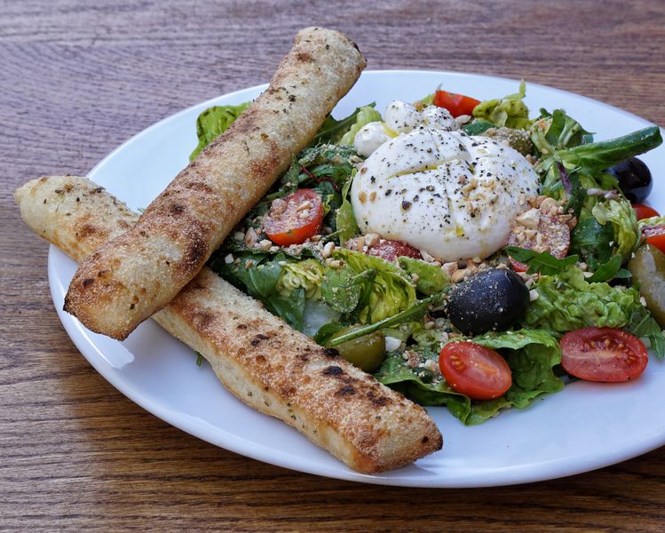 Mozzarella sticks appetizer